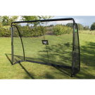 But de football en acier EXIT Finta 300 x 200 cm - noir