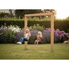 EXIT Linea Massiv 140 Balançoire double en bois