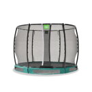 Trampoline enterr&eacute; EXIT Allure Premium &oslash;305cm - vert