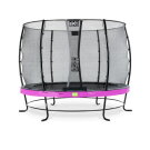 Trampoline EXIT Elegant ø305cm avec filet de sécurité Economy - violet