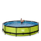 Piscine EXIT Lime ø360x76cm avec pompe filtrante - vert