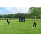 But de football en acier EXIT Coppa 220 x 170 cm - noir