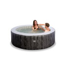 EXIT Wood Deluxe spa ø204x65cm - gris foncé