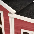 Cabane en bois EXIT Loft 150 - rouge