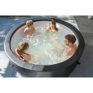 EXIT Leather Premium spa (4 personnes) - noir