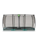 Trampoline enterr&eacute; EXIT Allure Classic 244x427cm - vert