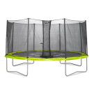 Trampoline EXIT Twist ø 427 cm - vert/gris