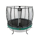 Trampoline EXIT Elegant Premium ø305cm avec filet de sécurité Deluxe - vert
