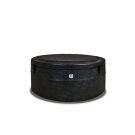 Avenli Osaka Leather spa ø156x70cm - noir