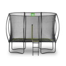 Trampoline EXIT Silhouette 214x305cm avec échelle - noir