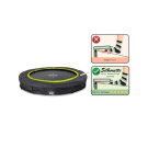 Le trampoline EXIT Silhouette inground ø183cm - noir