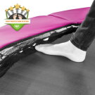 Trampoline enterré EXIT Silhouette sports ø214x305cm - rose