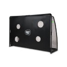 But de football en acier EXIT Finta 300 x 200 cm - noir