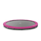 Le trampoline EXIT Silhouette inground ø366cm - rose