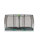 Trampoline enterré EXIT Allure Premium 214x366cm - vert