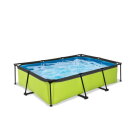Piscine EXIT Lime 300x200x65cm avec pompe filtrante - vert
