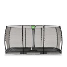 Trampoline enterr&eacute; EXIT Allure Classic 244x427cm - noir
