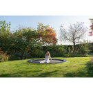 Trampoline de sport enterré au niveau du sol EXIT InTerra ø244cm - noir