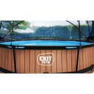 Piscine EXIT Lime ø360x76cm avec pompe filtrante et dôme - vert