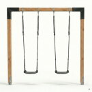 EXIT Linea 85 balan&ccedil;oire double en bois | Douglas