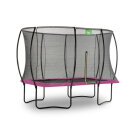 Trampoline EXIT Silhouette 244x366cm - rose