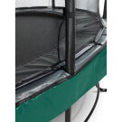 Trampoline EXIT Elegant Premium ensemble complet ø366cm - vert