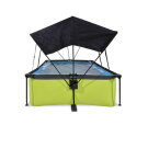 Piscine EXIT Lime 300x200x65cm avec pompe filtrante et voile d'ombrage - vert
