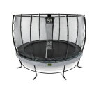 Trampoline EXIT Elegant Premium ø427cm avec filet de sécurité Deluxe - gris