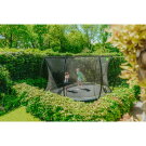 Trampoline enterré EXIT Silhouette ø427cm avec filet de sécurité - noir