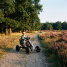 EXIT Foxy kart à pédales pour enfants noir | kart à pédales dès 2 ans