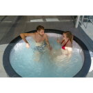 EXIT Leather Premium spa (4 personnes) - noir