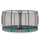 Trampoline enterr&eacute; EXIT Allure Premium &oslash;427cm - vert