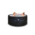 Avenli Osaka Leather spa ø156x70cm - noir