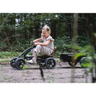 EXIT Foxy kart à pédales avec remorque pour enfants noir | dès 2 ans