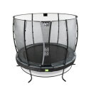 Trampoline EXIT Elegant ø305cm avec filet de sécurité Economy - noir