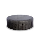 EXIT Wood Deluxe spa ø204x65cm - gris foncé
