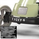 EXIT Foxy kart à pédales avec remorque pour enfants vert | dès 2 ans