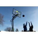 Panier de basket mobile sur roues EXIT Galaxy - vert/noir