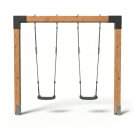 EXIT Linea Robust 110 Balan&ccedil;oire double en bois