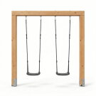 EXIT Linea Massiv 140 Balançoire double en bois