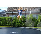 Trampoline enterré EXIT Elegant ø305cm avec filet de sécurité Economy - bleu