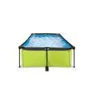 Piscine EXIT Lime 220x150x65cm avec pompe filtrante - vert