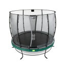 Trampoline EXIT Elegant ø253cm avec filet de sécurité Economy - vert