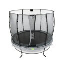 Trampoline EXIT Elegant ø305cm avec filet de sécurité Economy - gris