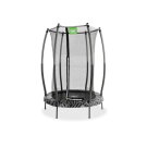 Trampoline EXIT Tiggy junior avec filet de sécurité ø140cm - noir/gris