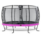 Trampoline EXIT Elegant Premium ø427cm avec filet de sécurité Deluxe - violet