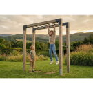 EXIT Linea Robust 110 Barre de singe en bois avec balançoire double