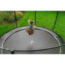 EXIT Dynamic trampoline enterré au niveau du sol ø427cm avec filet de sécurité - noir