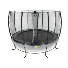 Trampoline EXIT Elegant ø427cm avec filet de sécurité Economy - gris