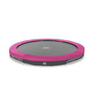 Trampoline enterré EXIT Silhouette sports ø305cm - rose